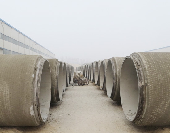 Prestressed concrete cylinder pipe